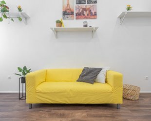 Мебель в желтых тонах – вызов стандартным решениям в Гремячинске - gremyachinsk.magazinmebel.ru | фото