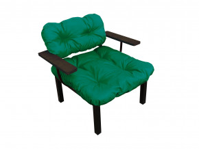 Кресло Дачное зелёная подушка в Гремячинске - gremyachinsk.magazinmebel.ru | фото