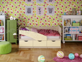 Кровать Бабочки 1800 Ваниль в Гремячинске - gremyachinsk.magazinmebel.ru | фото