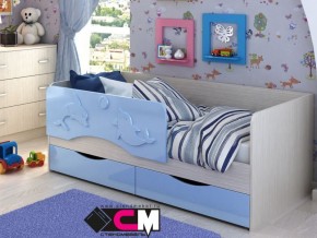 Кровать детская Алиса КР 812 голубая 1600 в Гремячинске - gremyachinsk.magazinmebel.ru | фото