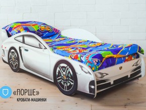 Кровать детская машинка Порше в Гремячинске - gremyachinsk.magazinmebel.ru | фото