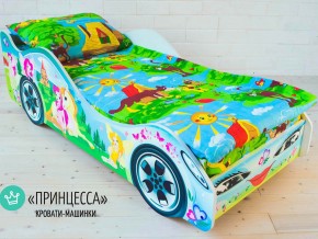 Кровать детская машинка Принцесса в Гремячинске - gremyachinsk.magazinmebel.ru | фото